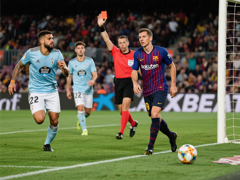 【西甲】巴萨客场2-2战平塞尔塔,2球优势失守且10人应战 【西甲】巴萨客场2-2战平塞尔塔,2球优势失守且10人应战