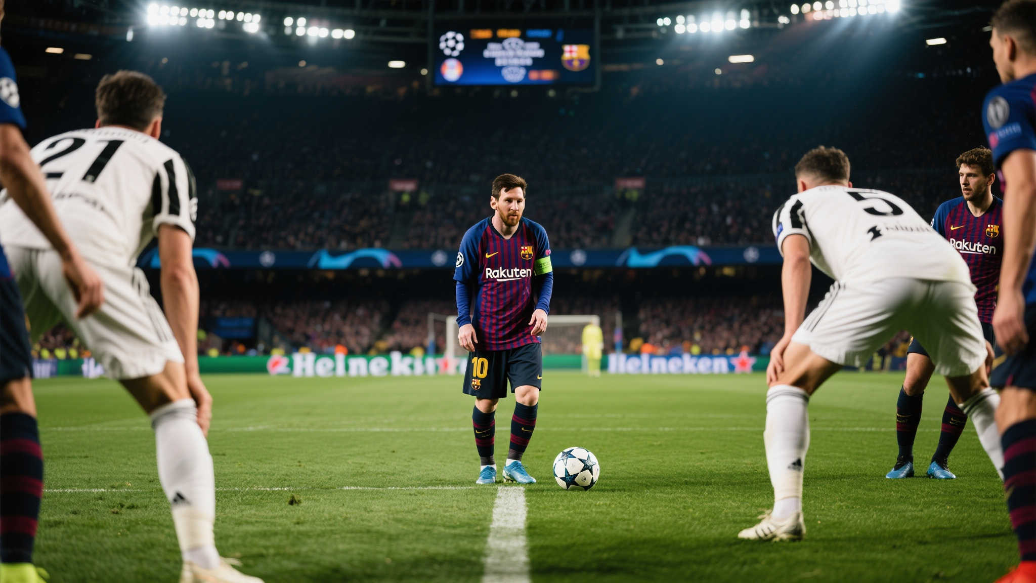 梅西惊世任意球绝杀,欧冠双冠马竞黯然失色 梅西惊世任意球绝杀,欧冠双冠马竞黯然失色